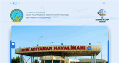 Desktop Screenshot of adiyaman.dhmi.gov.tr